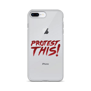 iPhone Case -  red font