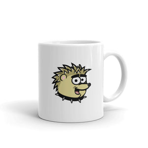 Open image in slideshow, Mug - hedgehog - red logo
