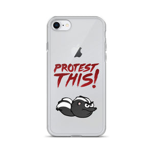 Open image in slideshow, iPhone Case - skunk- red font
