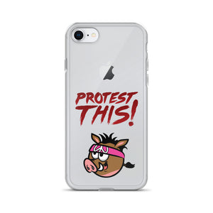 Open image in slideshow, iPhone Case - warthog - red font
