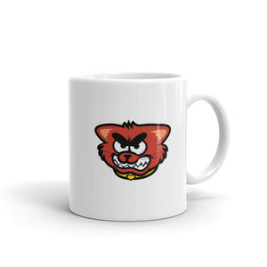 Open image in slideshow, Mug - cat - red logo
