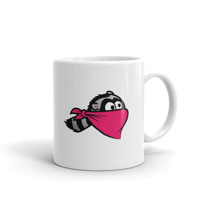 Open image in slideshow, Mug - raccoon - black logo
