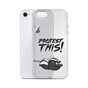 iPhone Case - skunk- black font