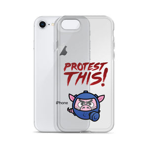 iPhone Case - rabbit - red font