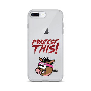 iPhone Case - warthog - red font