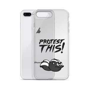 iPhone Case - skunk- black font