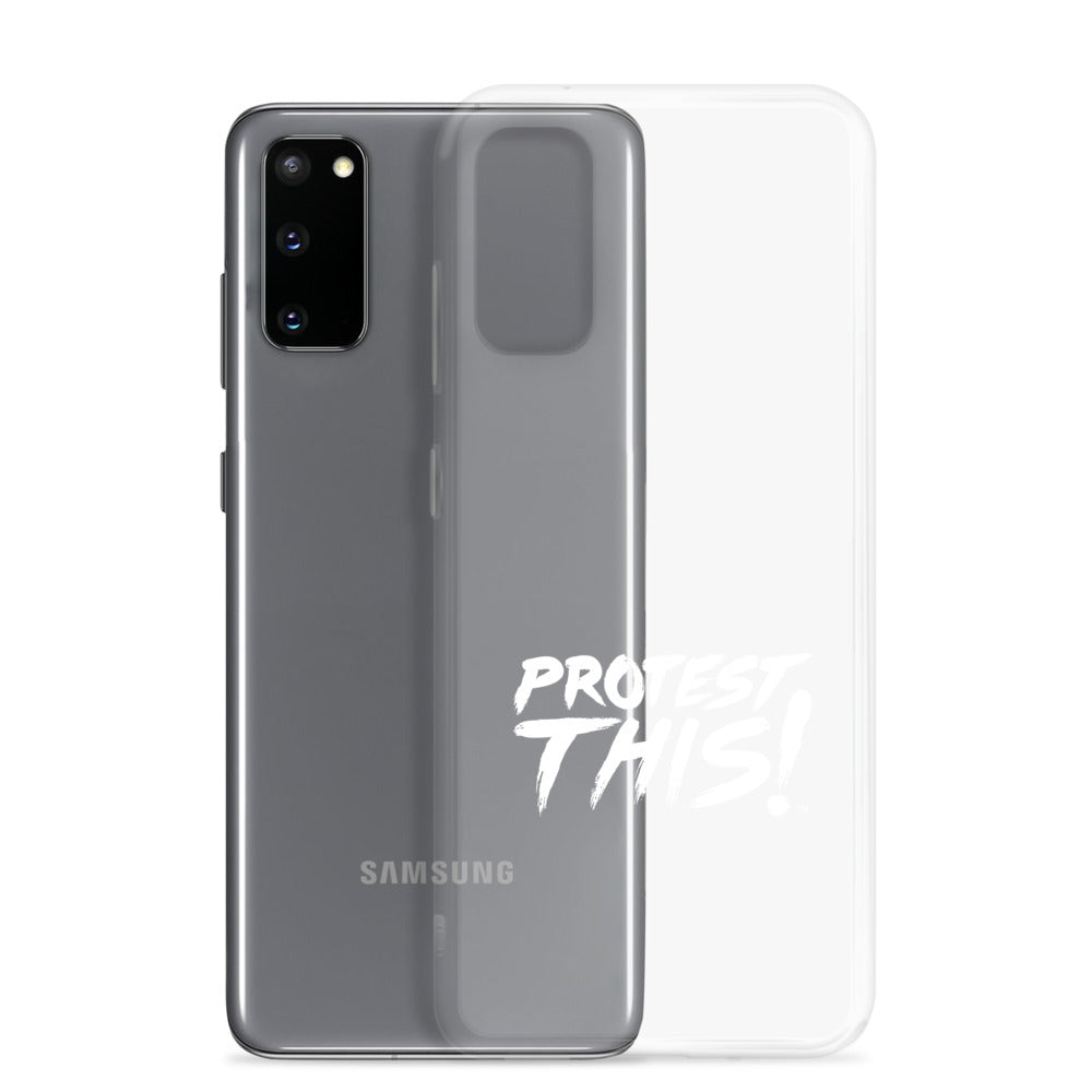 Samsung Case - white logo